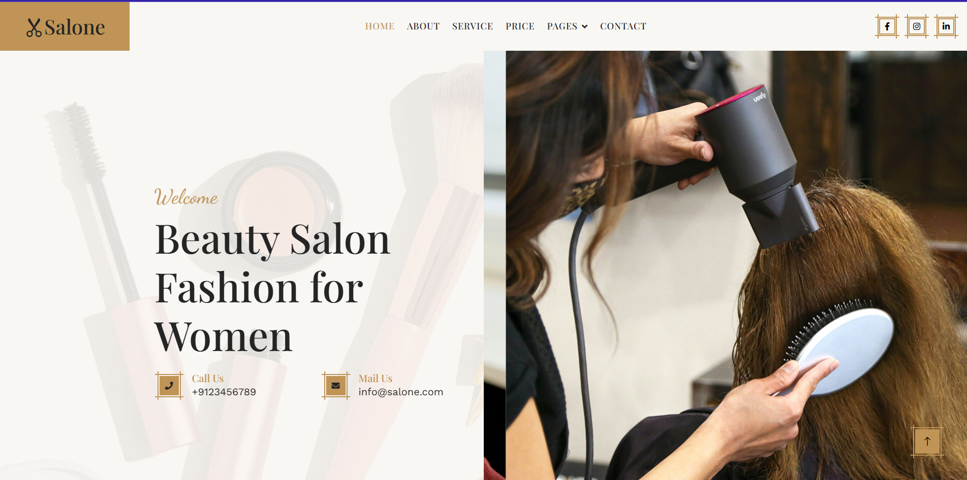 Salon Website